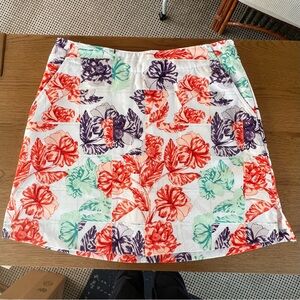 NWT! Lady Hagen Floral Golf Skirt with Attached Shorts Liner, Size 4